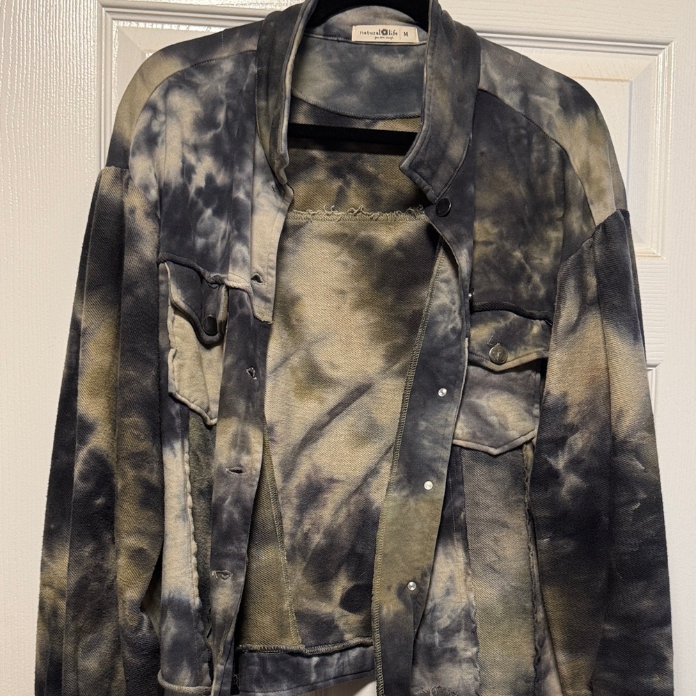 NATURAL LIFE Tie-Dye Jacket